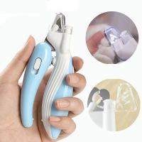 Cortaúñas eléctrico para perro y gato con luz LED